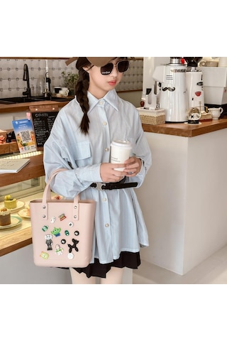 Sade, Şık, Çok Yönlü Ebeveyn-çocuk Çantası-açık Yeşil