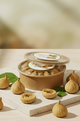 Dağ İnciri Süzme 500 Gr Organik Kuru İncir Yumuşak Tabak İçinde 500 G