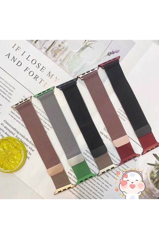 Watch Ultra 49mm Kordon Uyumlu Krd-22 Metal Strap Kayış Clo- No5