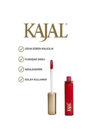 Likit Dudak Parlatıcısı Ruj & Liquid Lipstick No:825 Kırmızı