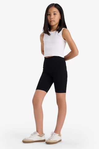 Defacto Kız Çocuk Biker Penye 2li Tayt B7616a825smbk81 SiYAH