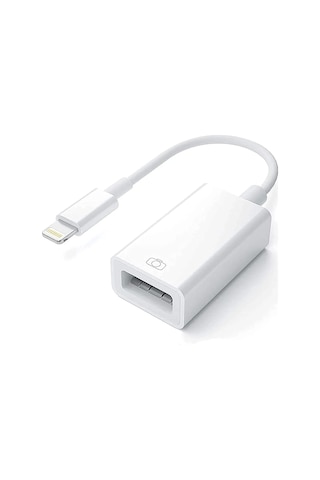 Apple Uyumlu iPhone iPad Lightning To Usb Tak Çalıştır Kamera Adaptörü - Fc490