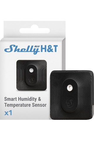 Shelly Blu H&t Siyah Bluetooth Sıcaklık Ve Nem Sensörü