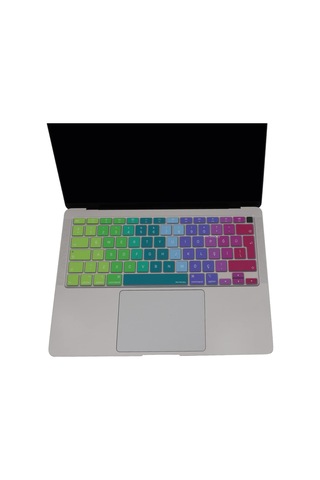 Türkçe Q Klavye Koruyucu Macbook Air 13 A2179 A2337 M1 Uyumlu Uk Iso Ters L Enter Ultra İnc