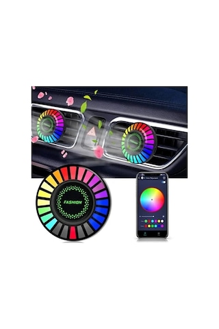 Vexor Araç İçi Koku Hazneli Rgb Sese Duyarlı Led Işık