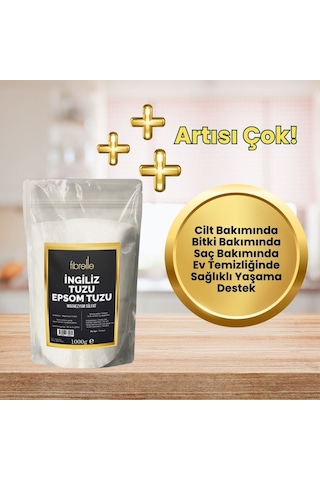Fibrelle İngiliz Tuzu Epsom Tuzu 1 KG