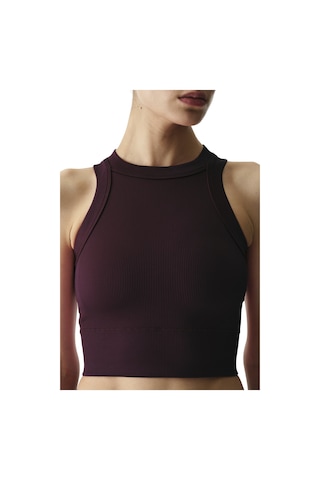 Penti Bordo Seamless Dikişsiz Halter Yaka Askılı Atlet