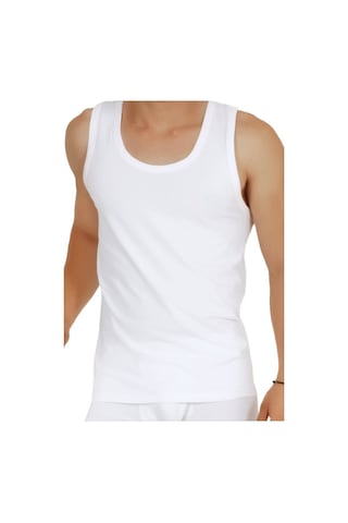 The Don Organic Blended Erkek Atlet Beyaz Singlet