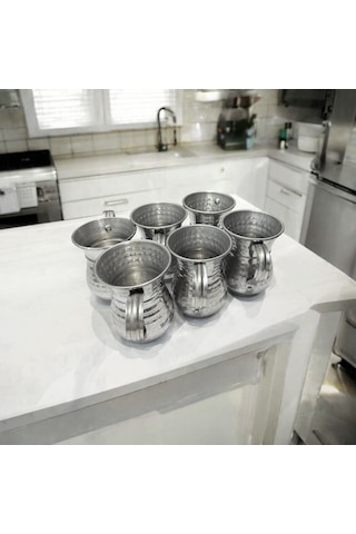 Alüminyum Ayran Bardağı, Büyük Boy, Bakır Görünümlü Bardak, Alümi