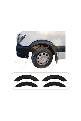 Mercedes Sprinter W906 Uyumlu 2006-2017 Düz Çamurluk Dodik 4 Parça