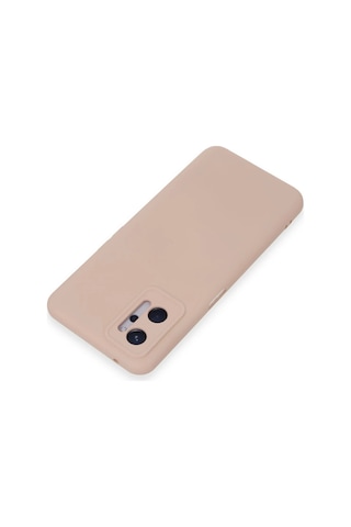 Gld-spt- Newface Realme 9i 4g Kılıf Nano İçi Kadife Silikon - Pudra