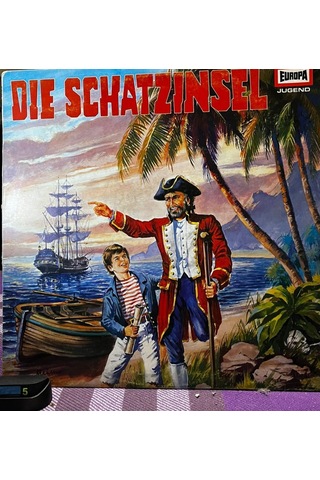 Robert Louis Stevenson - Die Schatzinsel Ein Hörspiel Von Claudius Brac - Europa Jugend Lp 115 568.7
