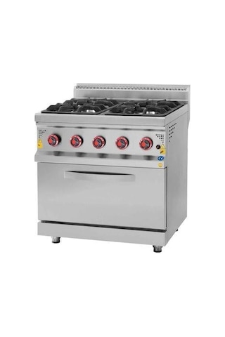 Csa Karacasan 700 Seri Doğalgazlı Dört Gözlü Kuzineli Ocak80x70x85cm