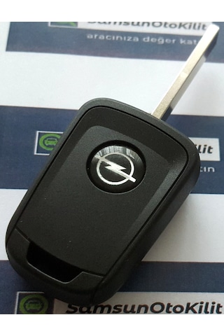 Opel Astra J Insignia Kumanda Kabı Anahtar Kabı 2 Buton Logolu