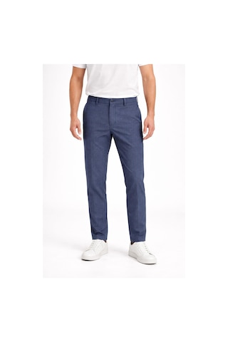 Captiva İtalyan Kesim Slim Fit Erkek Keten Pantolon-5419 Mavi