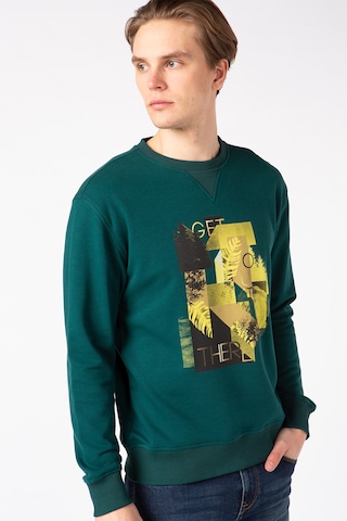Vigoss Erkek Sweatshırt 62141-30034 - Zümrüt Yeşili