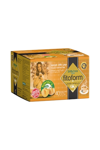 Shiffa Home Fitoform Kayısılı Karışık Bitki Süzen Poşet Çay 40 x 2 G