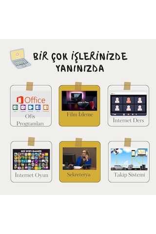 Dagmor BN2015012 003002 i3-2100 4 GB 120 GB SSD Dos Masaüstü Bilgisayar