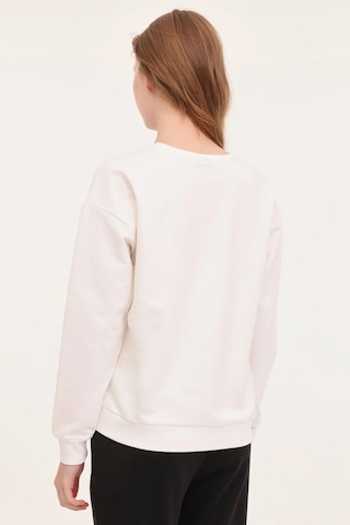 Lumberjack Kadın Sweat Wb Anna 16 4pr Ekru Ekru