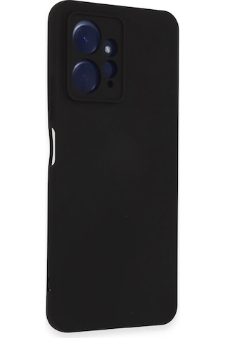 Cosmotex Newface Xiaomi Redmi Note 12 4g Kılıf Nano İçi Kadife Silikon - Siyah Sıyah