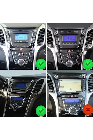 7 İnç İ30 Uyumlu Android Carplay 4 Gb Ram 64 Gb Hafıza Multimedya Arka Kamera 7"