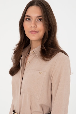 U.s. Polo Assn. Kadın Camel Elbise Dokuma 50317615-vr015