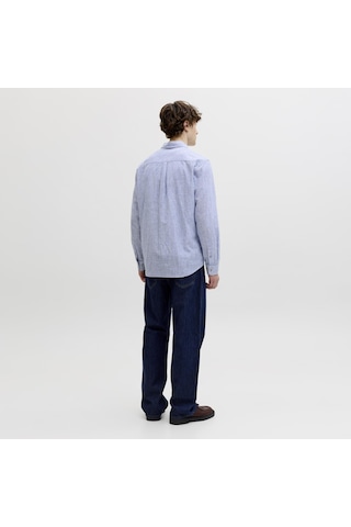 Jack & Jones Erkek Uzun Kollu Gömlek - Summer - 12289174 Infinity