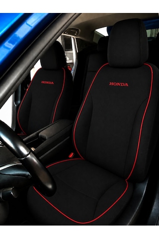 Honda Yazılı Kırmızı Biyeli Civic Fc5 Fb7 Fd6 İes Vtec 2 İle Uyum