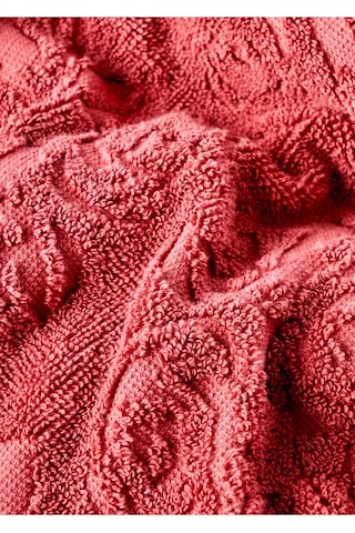 Bella Maison %100 Pamuk Rose Jakarlı El Havlusu Mürdüm 30x50 Cm Mürdüm