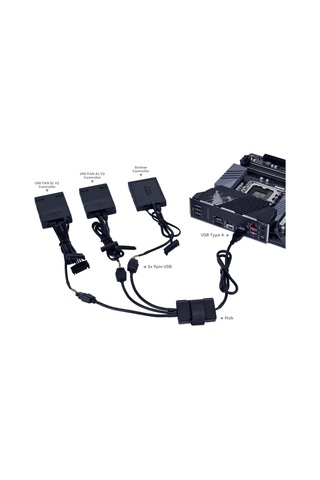 Lian Li Pw-u2tpab Usb Hub - Siyah