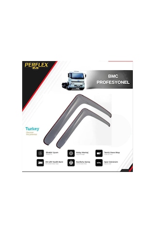 Cam Rüzgarlığı V1 Düz Bmc Profesyonel
