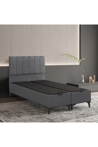 120x200 Çift Kişilik Baza Haki Başlık 2'li Set Konuma Özel Teslimat