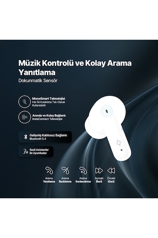 Ttec AirBeat 2KM160 Clap Gerçek Kablosuz TWS Bluetooth Kulaklık