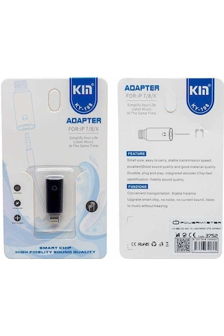 Powermaster Ky-198 3.5 Mm To Lıghtnıng Otg Aparat