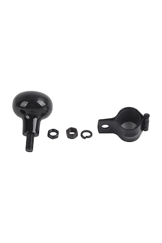 Kosona Siyah Plastik Metal Direksiyon Çubuğu Kolu - Evrensel Uyum, 360 Hızlı Kontrol, Kolay Montaj Sı-a0072