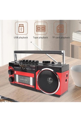 Nostalji Tasarımlı Kaset Ve Müzik Çalar Px-250bt Kaset-bluetooth-usb-sd-fm