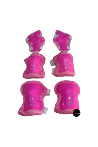 Işıklı Çocuk Pateni Silikon Ayarlanabilir Teker Metal Gövde Numaralı Ve Koruma Seti Pembe