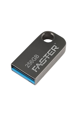 Faster 256 Gb Mimi Serisi Usb 3.0 Yüksek Hızlı Metal Flash Bellek Standart