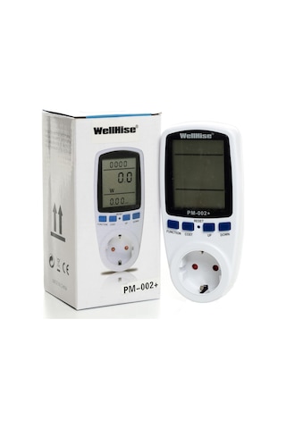 Wellhise Pm002+ Wattmetre Enerji Ölçer 16A 3680W N11.186