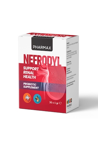 Pharmax Nefrodyl Kedi ve Köpek Renal Sistem Yem Katkısı 30 x 1 G Pharmax Nefrodyl Kedi ve Köpek Renal Sistem Yem Katkısı 30 x 1 G