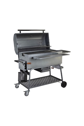Igrıll Barbekü 1000 Mm Kömürlü Mangal Gri