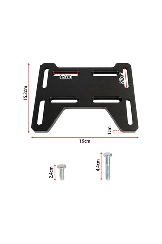 Mini Bisiklet İçin Motor Ayarlanabilir Motor Plakası Adaptör Braketi