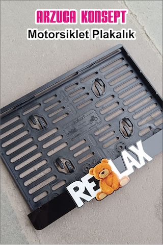 Pleksi Motor Plakalık Relax Motorsiklet Plakalık Motor Plakalığı Pleksi Motorsiklet Plakalığı