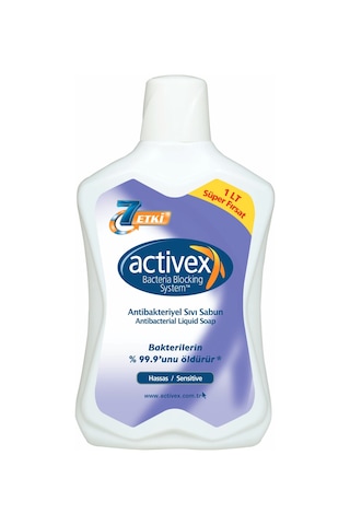 Activex Sıvı Sabun Hassas 1 L + 300 ML