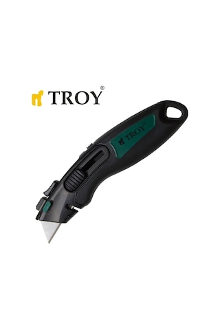 Troy 21608 Profesyonel Trapez Maket Bıçağı, 2 Yedek Bıçaklı