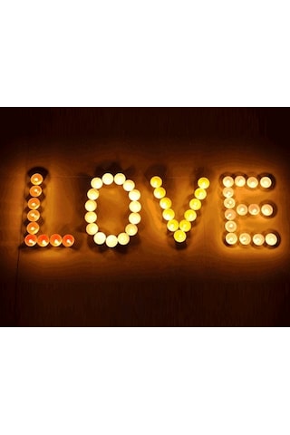 Tealight Mum 100 Lü Paket