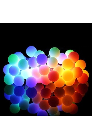 Solar Güneş Enerjili Dış Bahçe Top Aydınlatma 6.5Metre 30 Led Çok R