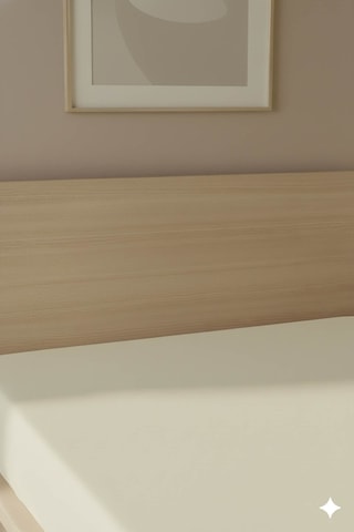 %100 Pamuk Ranforce Premium Tek Kişilik Çarşaf - Krem Krem