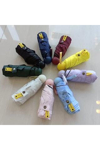 Mi'umbrella 8 Tel Kapsül Şemsiye Lacivert