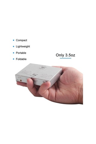 Bloomnest Yürüyüş Ve Taşınabilir Sobası Piknik Katlanabilir Kamp, İçin Hafif Gri Alkol & - Mv Gri, Hafif Ve Dayanıklı Gri